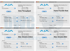 AJA Benchmark Results